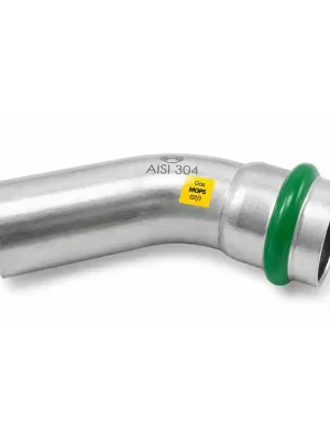 INOXPRESS GAS Oblouk I/A 45° 54mm Gratis Retour